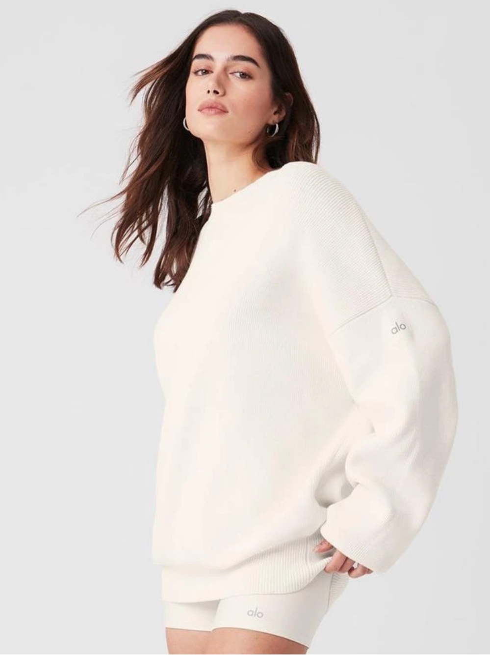 Alo Scholar crew neck sweater